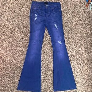 Celebrity Pink flare jeans